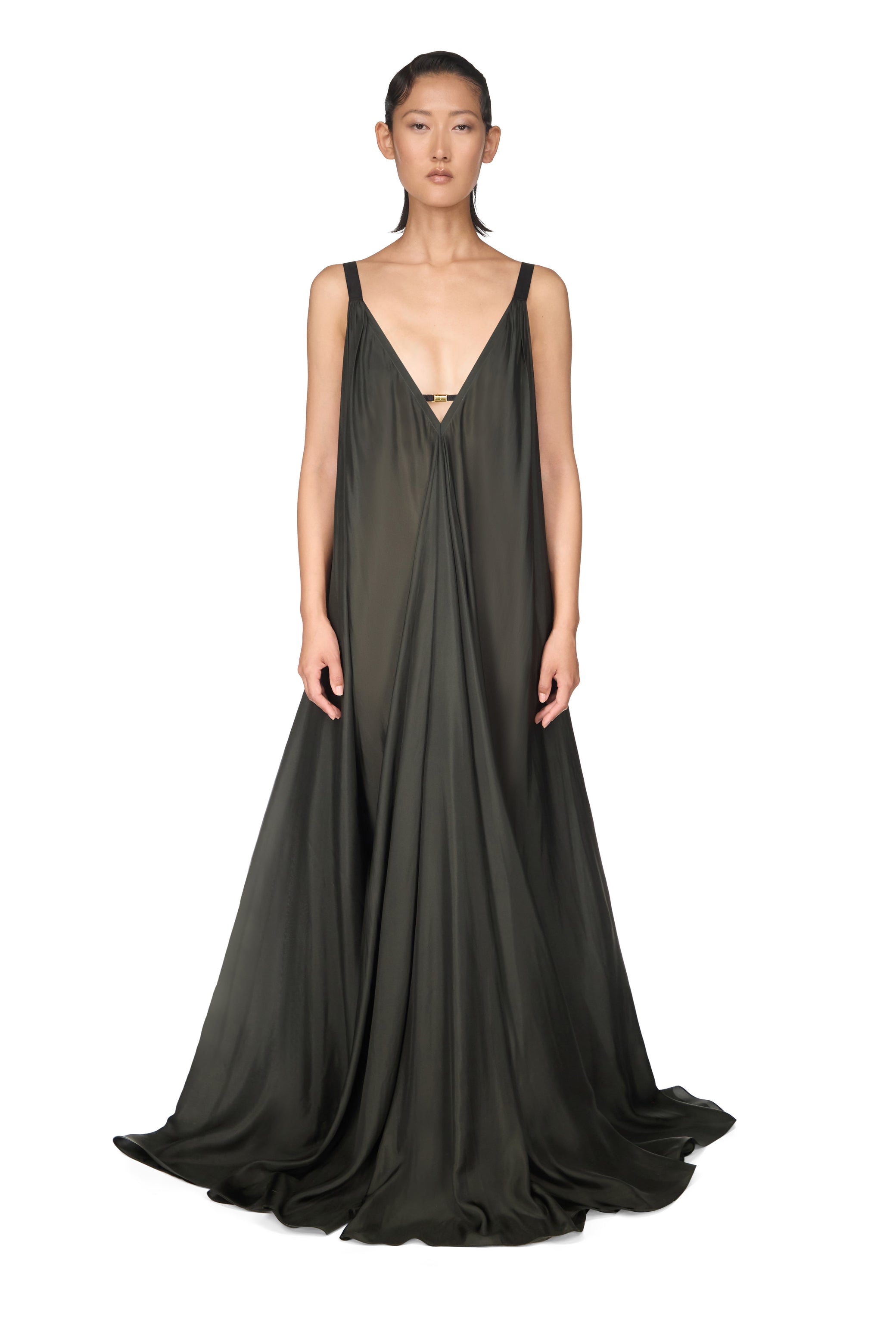 parachute dress · smoke parachute dress · smoke