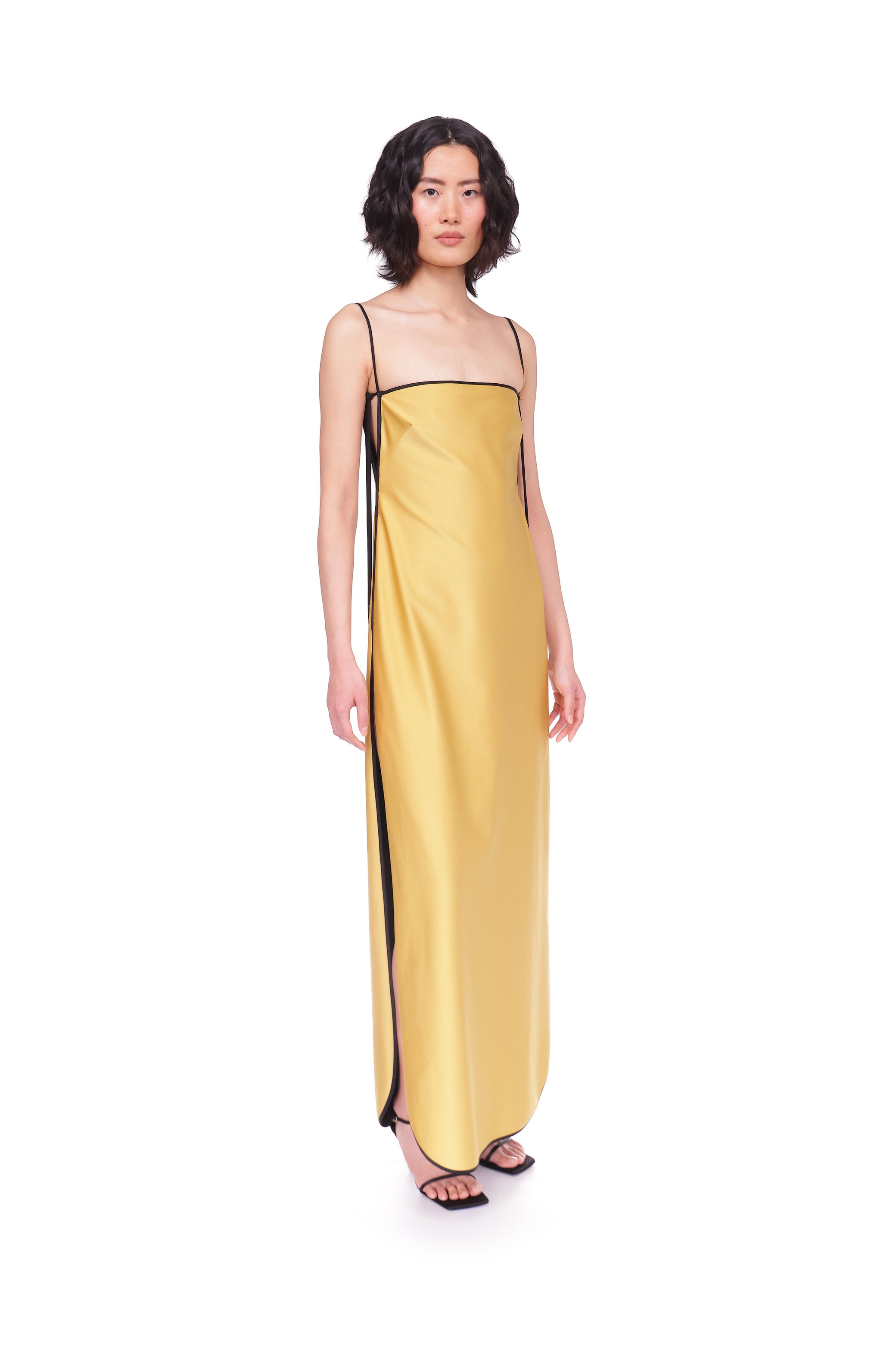 signature dress · goldenrod