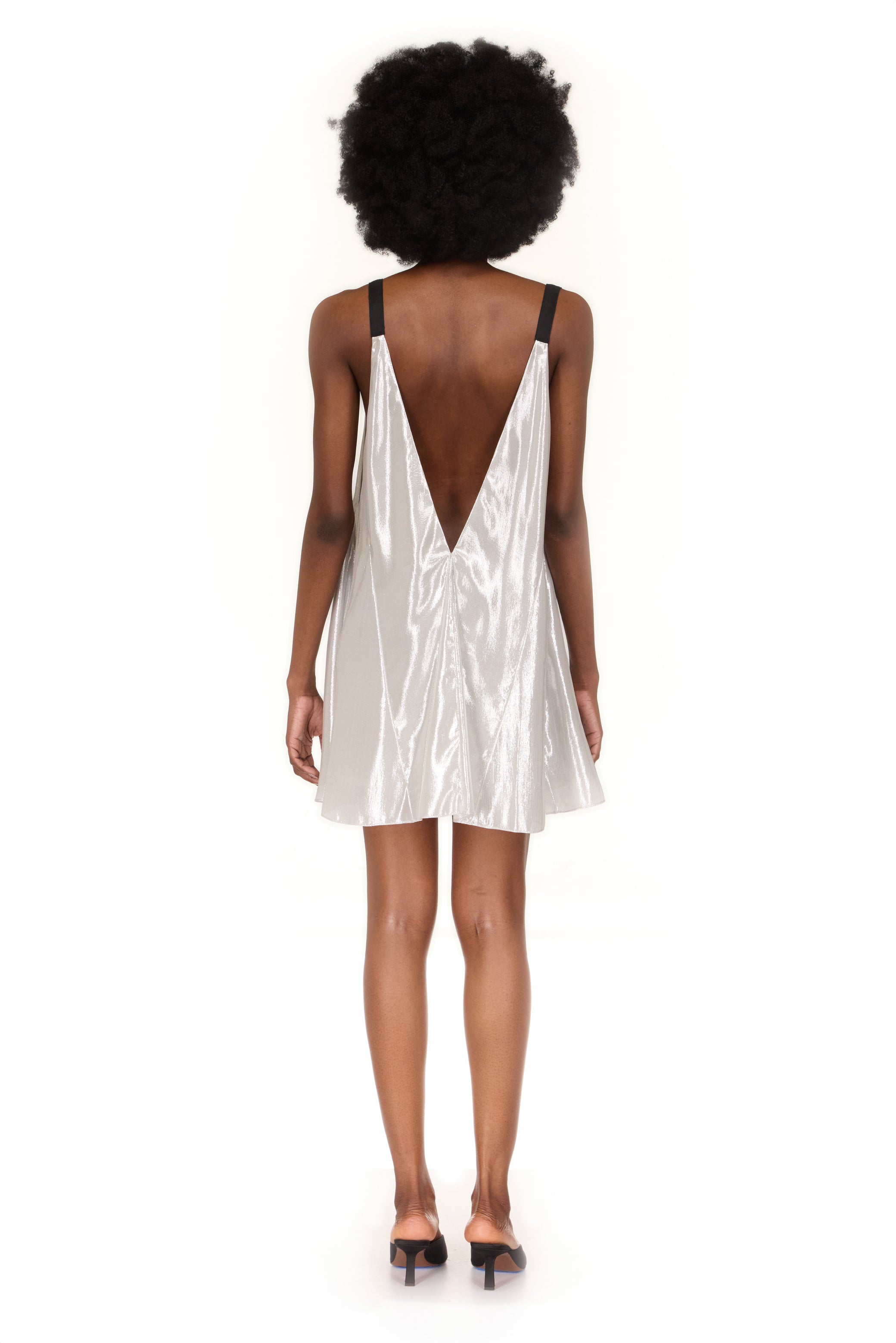 parachute mini dress  moonstone  Temily