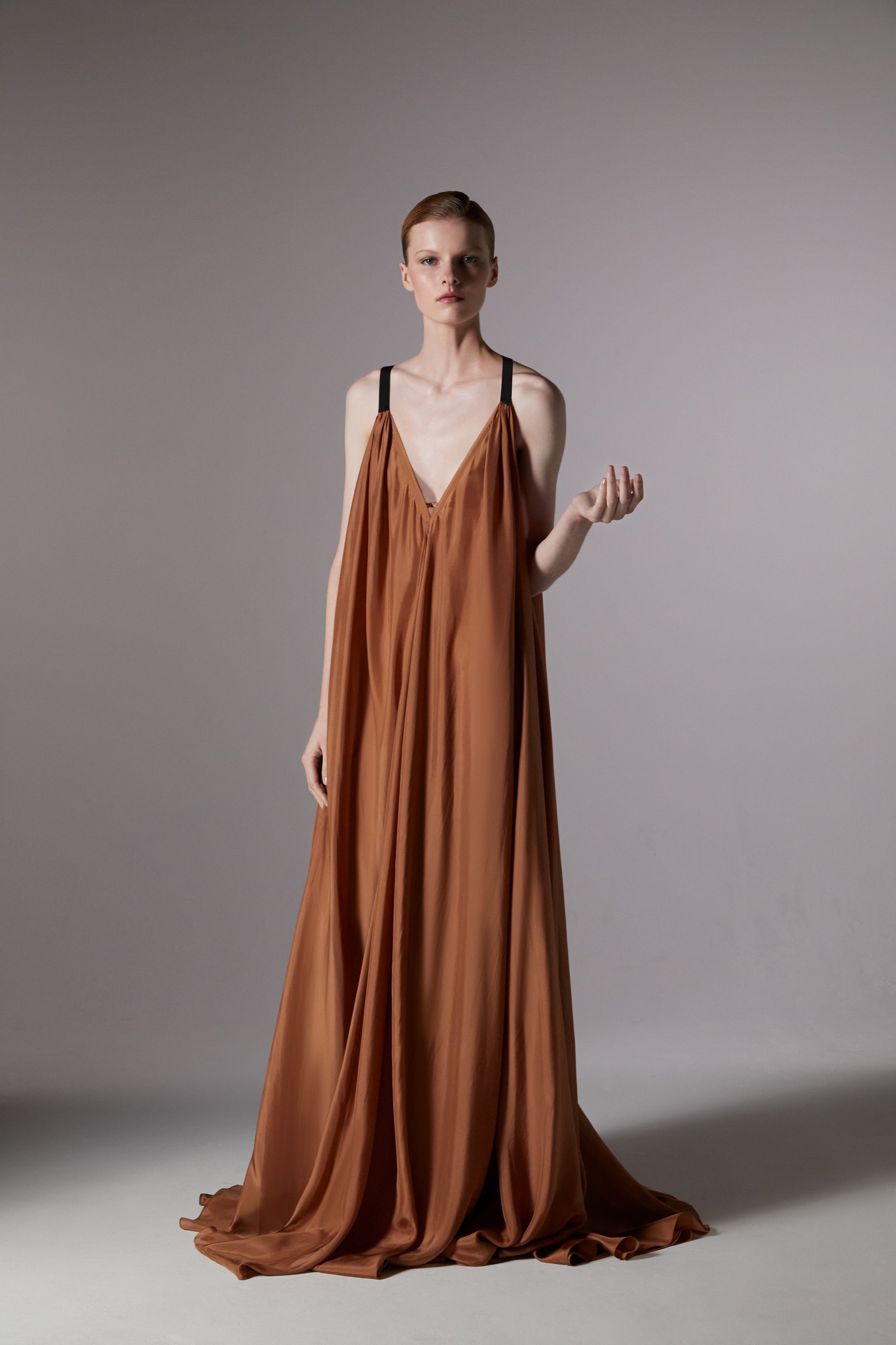 parachute dress palo santo Temily parachute dress palo santo Temily